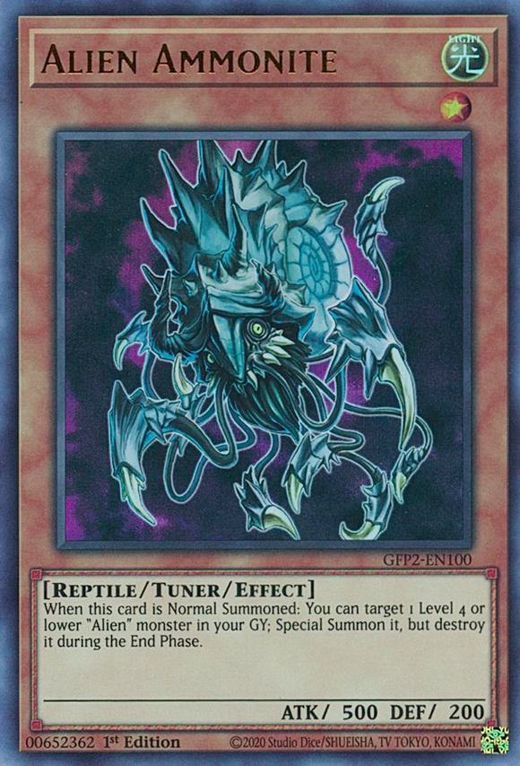 Amonita extraterrestre [GFP2-EN100] Ultra rara 