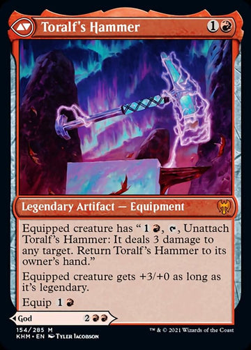 Toralf, God of Fury // Toralf's Hammer [Kaldheim] - 0