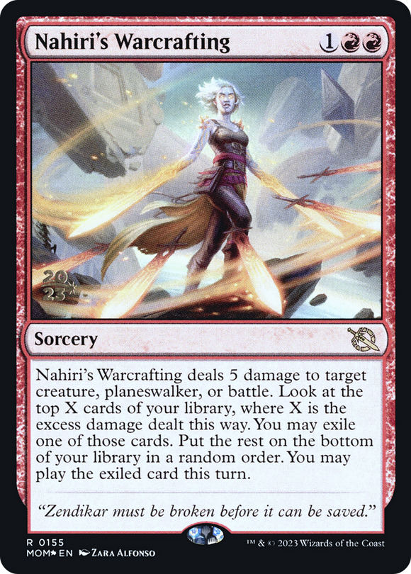 Nahiri's Warcrafting [Promociones previas al lanzamiento de March of the Machine] 