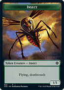 Insect // Cat Beast Double-Sided Token [Starter Commander Decks]-1