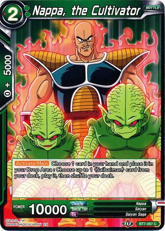 Nappa, el Cultivador (BT7-067) [El Asalto de los Saiyans] 