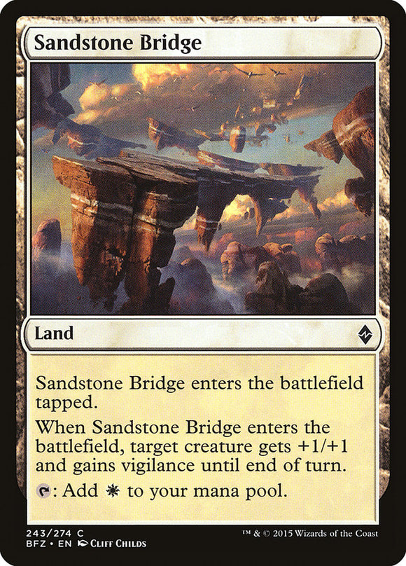 Puente de arenisca [Batalla por Zendikar] 