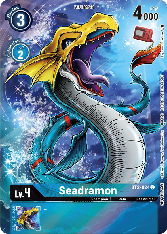 Seadramon [BT2-024] (Paquete conmemorativo especial del 25.° aniversario) [Lanzamiento de promociones especiales] 