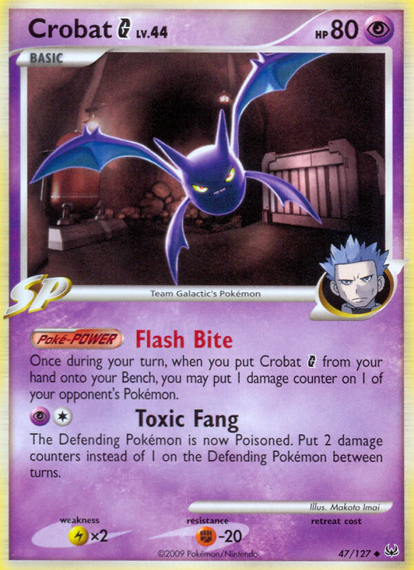 Crobat G (47/127) [Platino: Serie básica] 