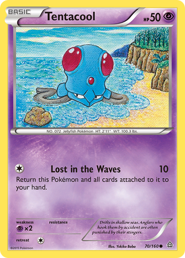 Tentacool (70/160) [XY: Choque primigenio] 