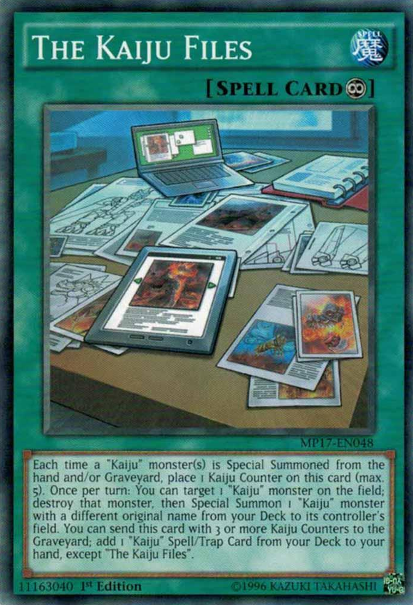 Los Archivos Kaiju [MP17-EN048] Común 