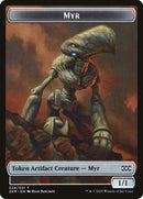Cat // Myr (024) Double-Sided Token [Double Masters Tokens]-2