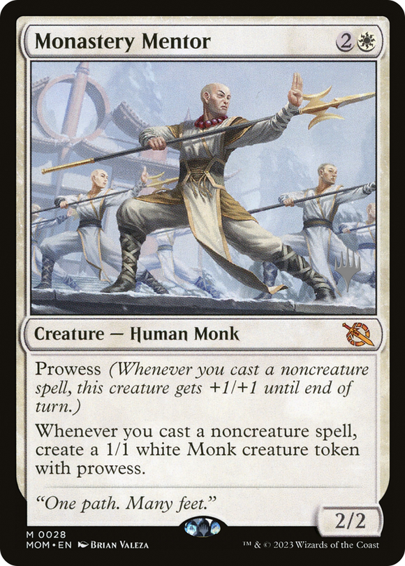 Mentor del monasterio (paquete promocional) [Promociones de March of the Machine] 