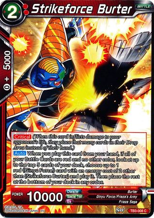 Strikeforce Burter (TB3-008) [Choque de destinos] 