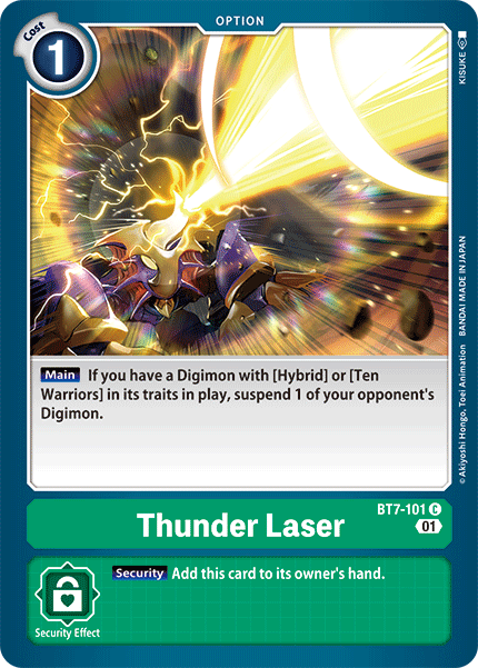 Láser Trueno [BT7-101] [Próxima Aventura] 