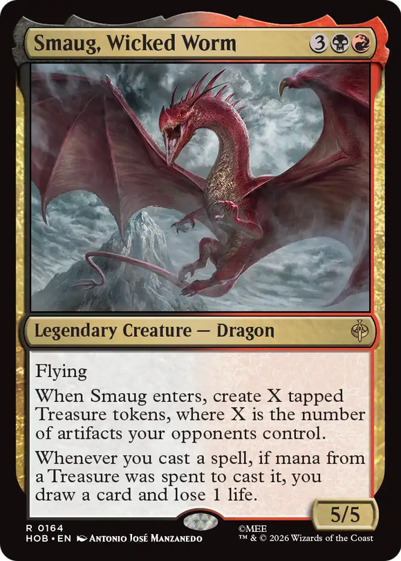 Smaug, Wicked Worm [The Hobbit]