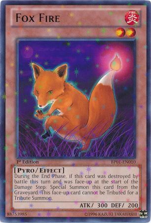 Zorro de fuego [BP01-EN010] Estrella de papel raro 