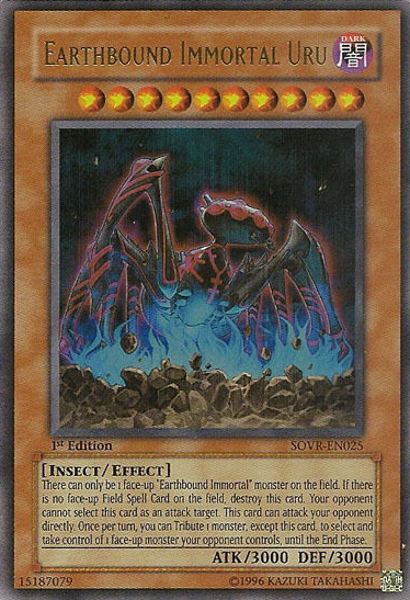 immortal yugioh cards Earthbound Immortal Uru [SOVR-EN025] Ultimate Rare