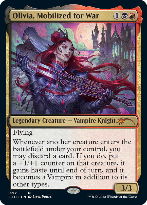 Olivia, movilizada para la guerra [Serie Secret Lair Drop] 