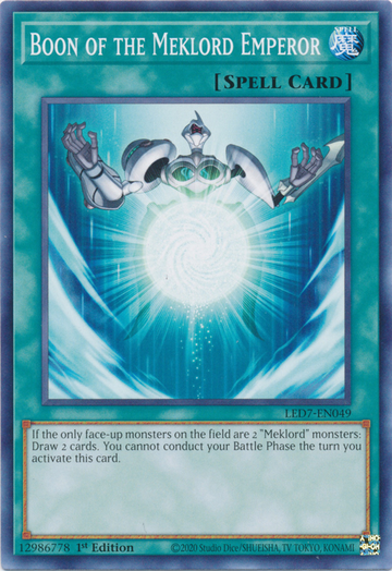 Bendición del Emperador Meklord [LED7-EN049] Común 