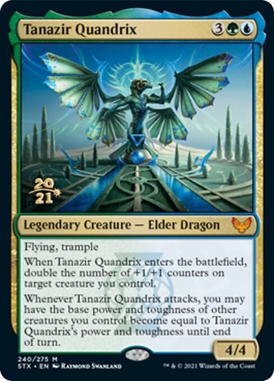 Tanazir Quandrix [Promociones de prelanzamiento de Strixhaven: Escuela de magos] 