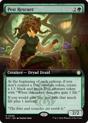 Pest Rescuer (Extended Art) [Secrets of Strixhaven Commander]