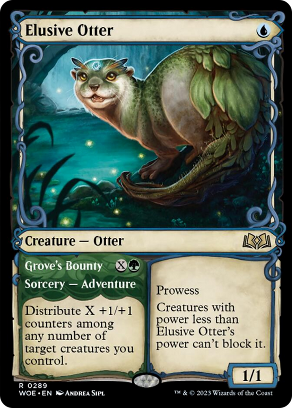 Nutria esquiva // La recompensa de Grove (escaparate) [Wilds of Eldraine] 