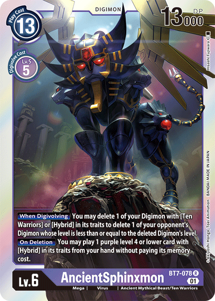 AncientSphinxmon [BT7-078] [Siguiente aventura] 