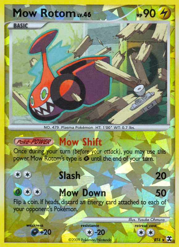 Mow Rotom (RT4) [Platino: Rising Rivals] 
