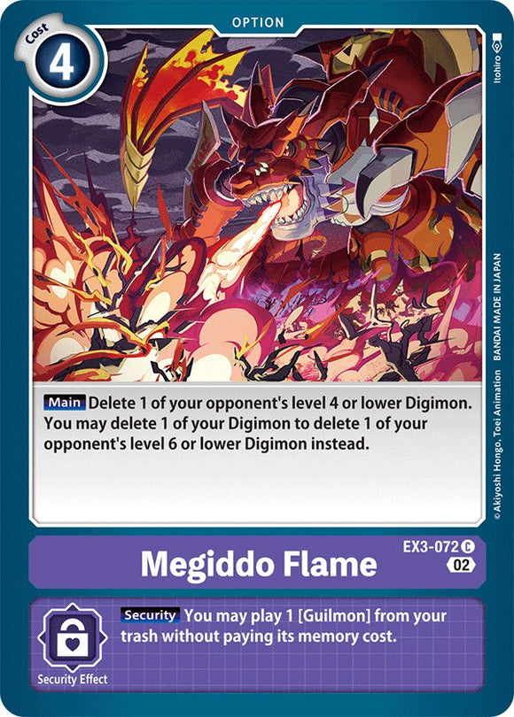 Llama de Megiddo [EX3-072] [Rugido dracónico] 