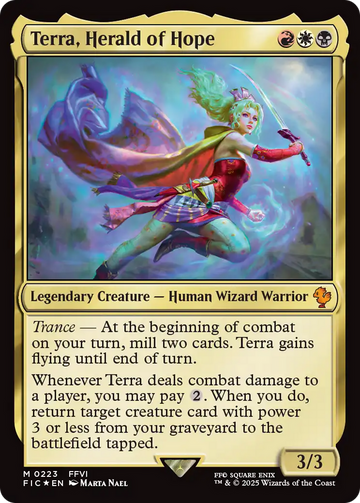 Terra, Herald of Hope (Surge Foil) [FINAL FANTASY Commander]