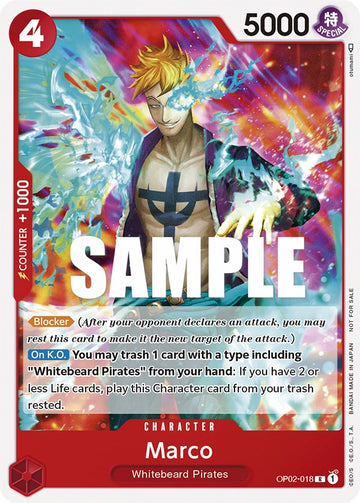 Marco (Paquete promocional 2023) [Tarjetas promocionales de One Piece] 
