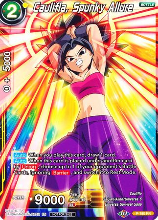 Caulifla, la seductora y valiente (P-180) [Tarjetas de promoción] 