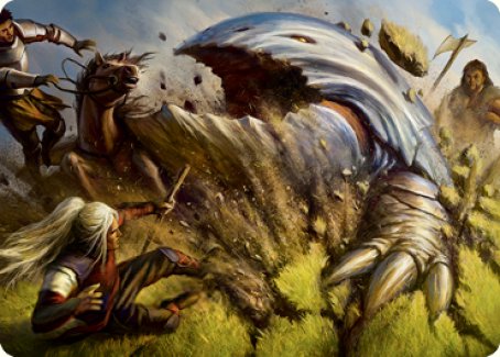 Tarjeta de arte de Bulette [Serie de arte de Dungeons &amp; Dragons: Adventures in the Forgotten Realms] 