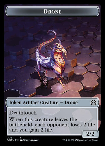 Drone Token [Phyrexia: All Will Be One Tokens] - 0