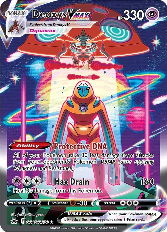Deoxys VMAX (GG45/GG70) [Espada y escudo: corona cenit] 