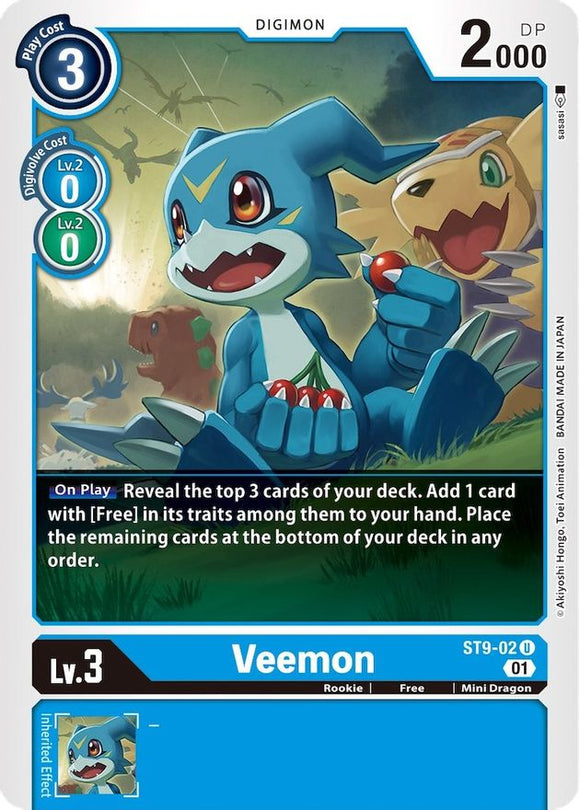 Veemon [ST9-02] [Mazo inicial: Ultimate Ancient Dragon] 