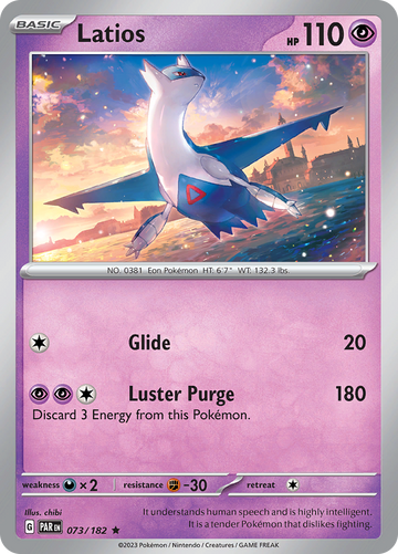 Latios (073/182) [Scarlet &amp; Violet: La grieta de la paradoja] 