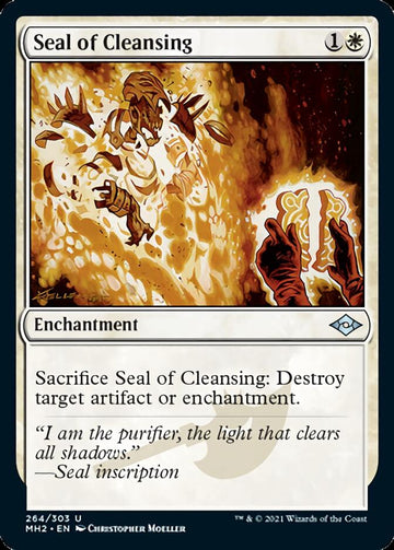 Seal of Cleansing (Foil Etched) [Modern Horizons 2] - 0