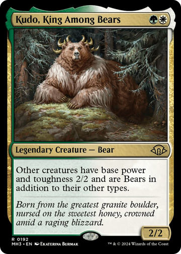 Kudo, el rey de los osos [Modern Horizons 3] 
