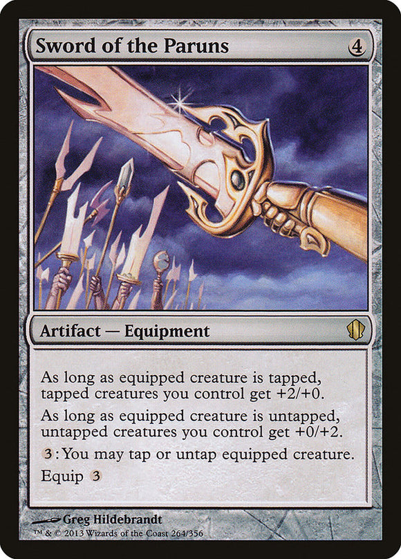 Espada de los Paruns [Commander 2013] 