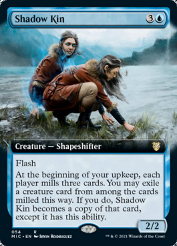 Parientes de las sombras (ilustración ampliada) [Innistrad: Midnight Hunt Commander] 