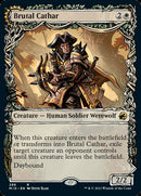 Brutal Cathar // Moonrage Brute (Showcase Equinox) [Innistrad: Midnight Hunt]-1