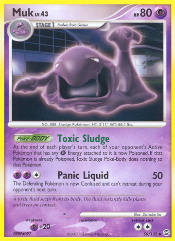 Muk (56/132) [Diamante y Perla: Maravillas secretas] 