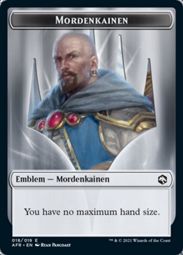 Dog Illusion // Mordenkainen Emblem Double-Sided Token [Dungeons & Dragons: Adventures in the Forgotten Realms Tokens] - 0