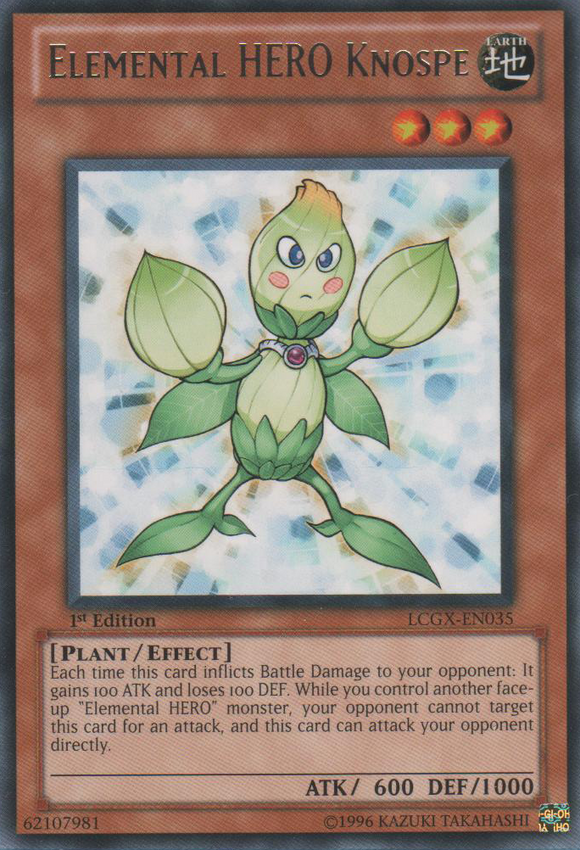 HÉROE Elemental Knospe [LCGX-EN035] Raro 