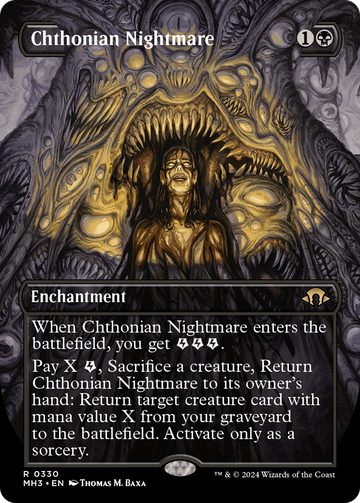 Pesadilla ctónica (sin fronteras) [Modern Horizons 3] 