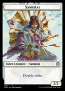 Phyrexian Mite (011) // Samurai Double-Sided Token [Phyrexia: All Will Be One Tokens]-4
