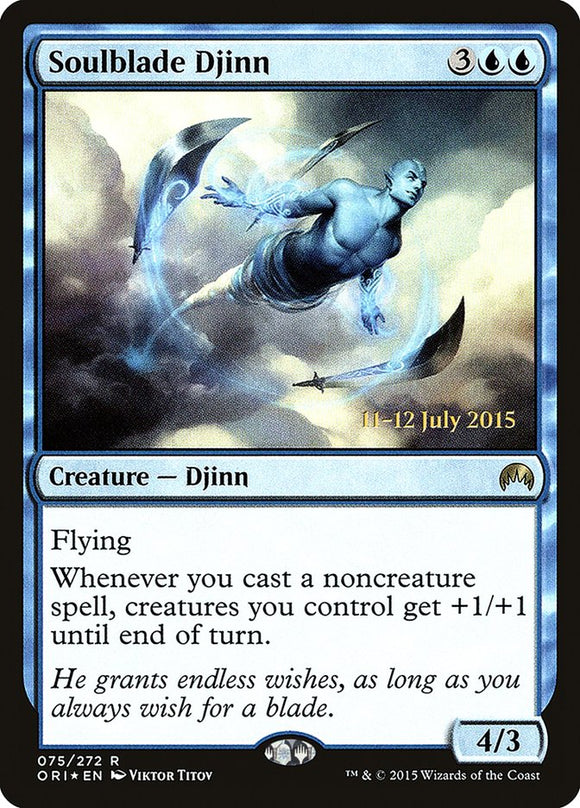 Djinn espada del alma [Promociones de prelanzamiento de Magic Origins] 
