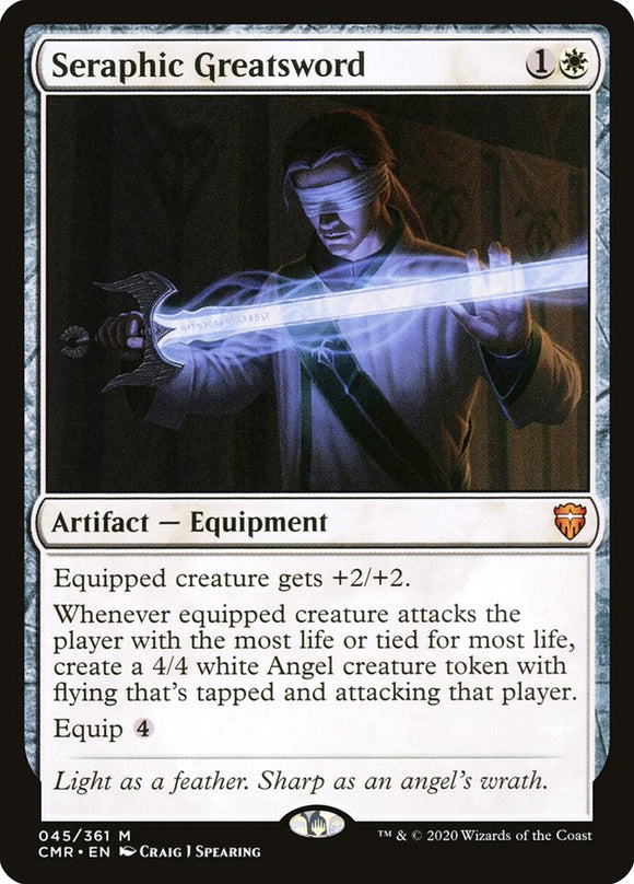 Espada magna seráfica [Commander Legends] 
