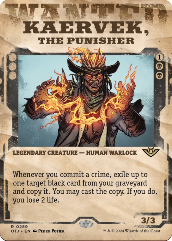 Kaervek, el Castigador (Escaparate) [Forajidos de Thunder Junction] 