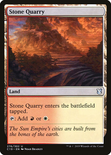 Cantera de piedra [Commander 2019] 