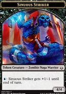 Sinuous Striker // Cat Double-Sided Token [Hour of Devastation Tokens]-1
