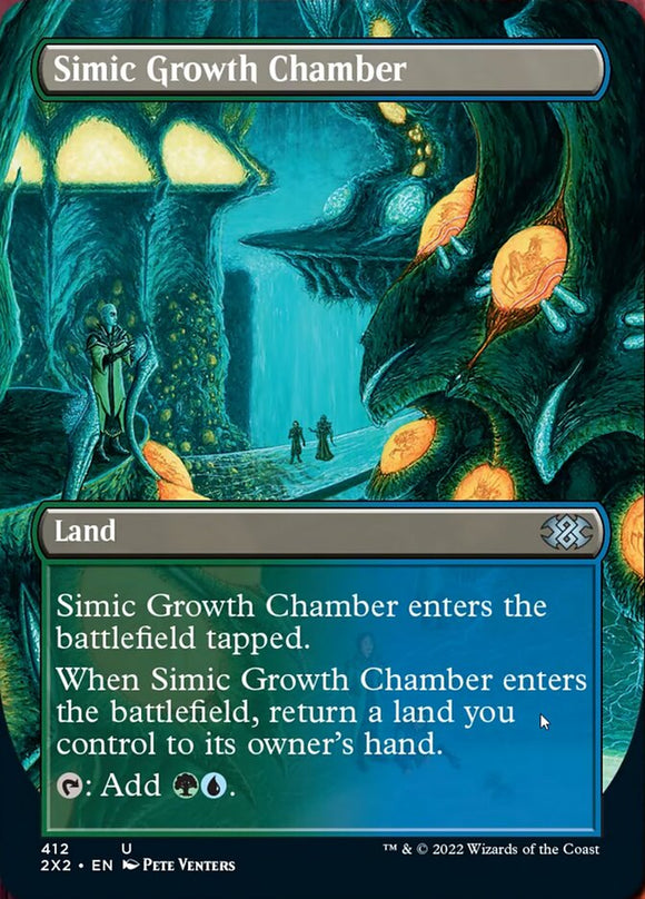 Cámara de crecimiento Simic (arte alternativo sin bordes) [Double Masters 2022] 