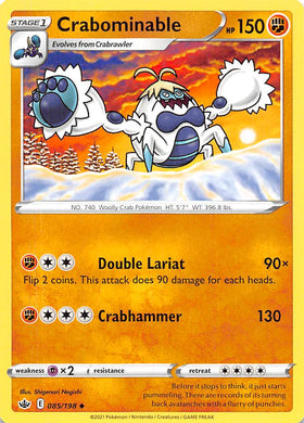 Cangrejominable (085/198) [Espada y escudo: Reinado escalofriante] 